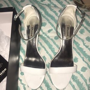 Dune London White Dainty Heels
